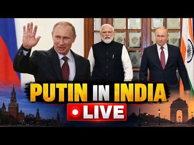 LIVE: Putin In India | PM Modi-Putin Meet Ahead Of BRICS Summit 2026 | India-Russia Talks