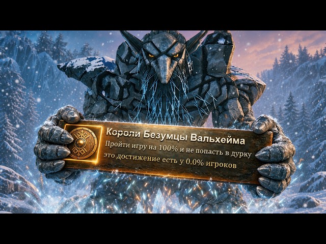Мы РЕАЛЬНО Прошли VALHEIM на 100% Достижений