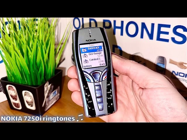 Nokia 7250i ringtones ♫ - by Old Phones World