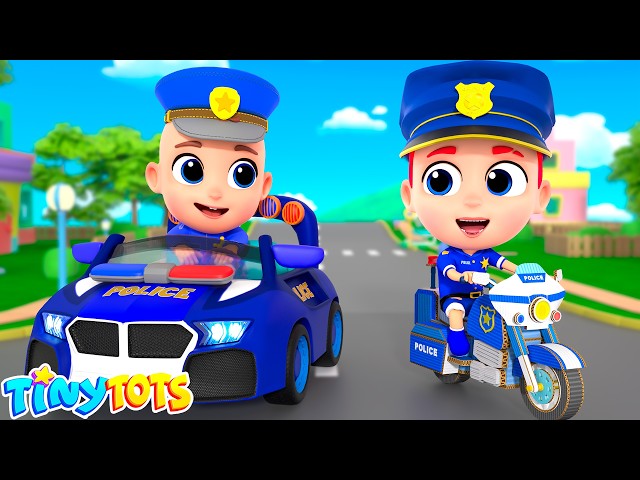 Super Police Patrol Team + MORE Tinytots Nursery Rhymes & Kids Songs