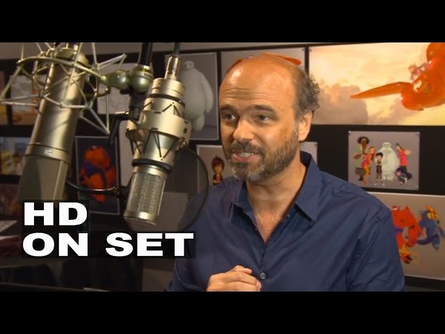 Big Hero 6: Scott Adsit "Baymax" Behind the Scenes Movie Audio Recording | ScreenSlam