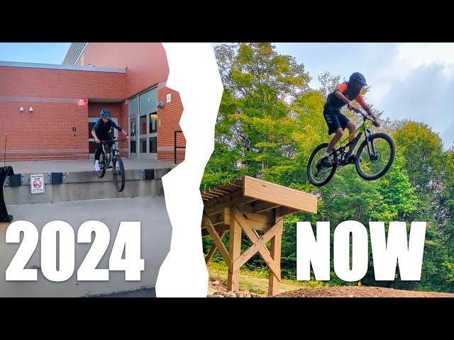 My 1 Year MTB Progression!