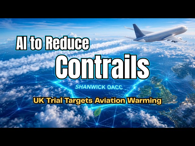AI vs. Contrails: UK Trial Targets Aviation Warming