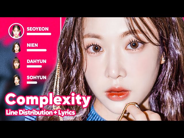 tripleS LOVElution - Complexity (Line Distribution + Lyrics Karaoke) PATREON REQUESTED