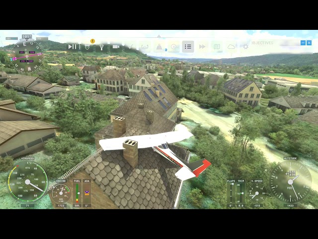 Microsoft Flight Simulator (Xbox Series X) - Free Flight: Switzerland, Wettingen/Neuenhof