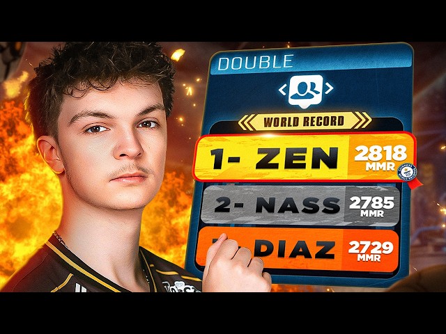 I REACHED 2818 MMR IN RANKED 2V2 ?!! | ZEN