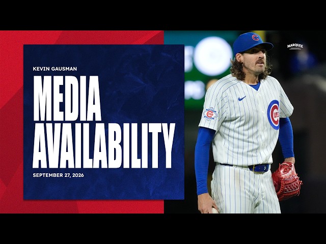 KEVIN GAUSMAN: ALL HANDS ON DECK for Postseason 🏆 | Cubs Locker Room Sound (9/27/2026)