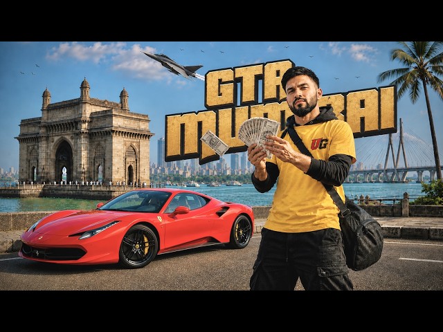 STEALING THE WORLD'S FASTEST CAR | GTA IN REAL LIFE | MUMBAI HEIST