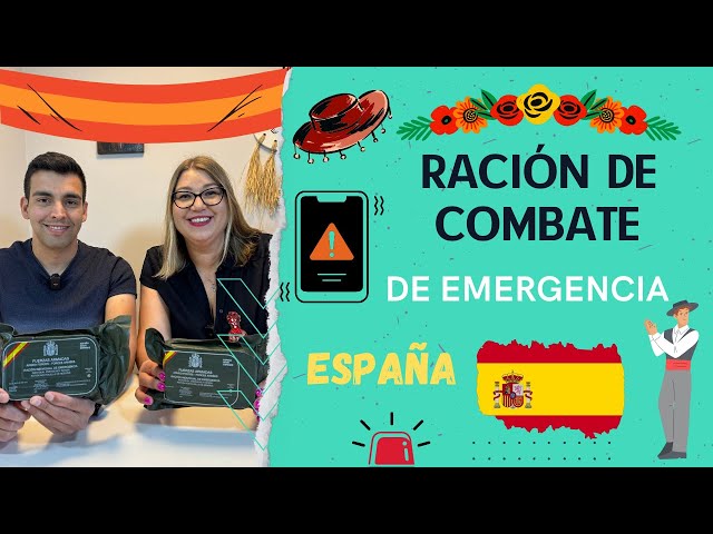 Ración de Emergencia de España: Es suficiente para 24 horas? #mre