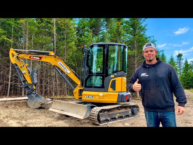 Exceeded My Expectations! More Dirt Work At The Tiny Home! (Keeping things powered with EcoFlow)
