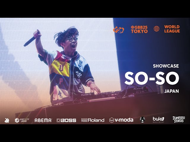 SO-SO 🇯🇵 | Grand Beatbox Battle 2025: World League | Showcase