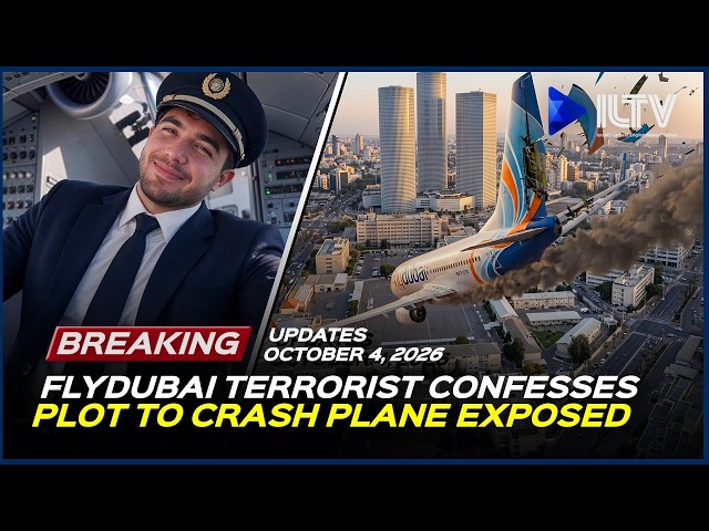 Israel Daily News - October 4, 2026 | Flydubai Terrorist Pilot Confesses