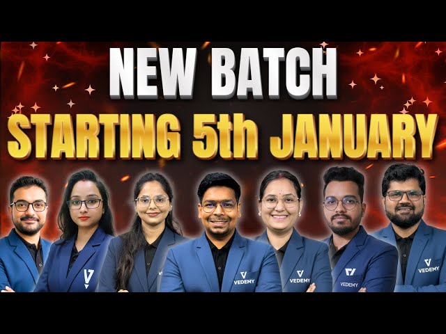 INDIA'S BEST CSIR-NET NEW BATCH | JUNE 2026 | Online  |  Vedemy