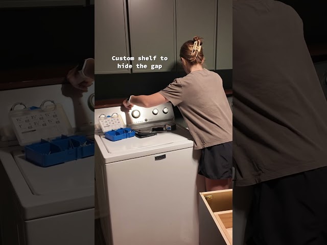 Basic to Built-In Laundry Room with RTA Cabinets!