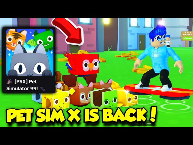THE OG PET SIMULATOR X IS FINALLY BACK!