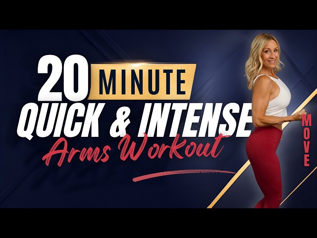 20 Minute Quick & Intense Arms Workout