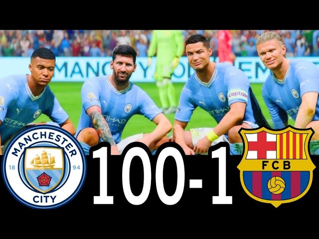 FC 26 -MESSI RONALDO NEYMAR & MBAPPE | ALL STARS |  AL NASSR 100-0 MANCHESTER UNITED