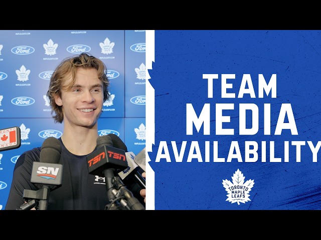 Maple Leafs Full Media Availability | Practice | October 2, 2026