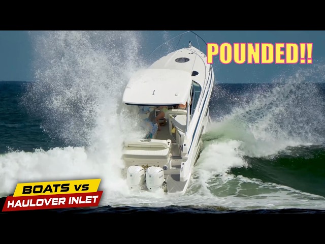 Boca Inlet Shows No Mercy!! | Boats vs Haulover Inlet