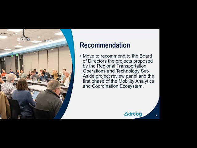 DRCOG | Regional Transportation Committee | September 1, 20206