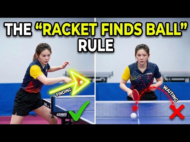 Stop Waiting for the Ball! Let Your Racket Find It