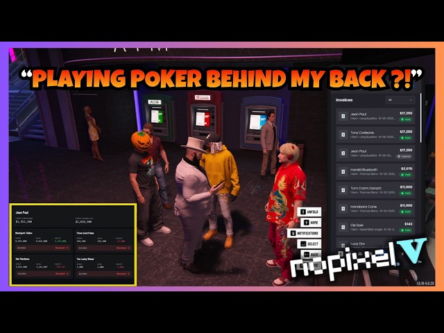 ♠️Mr C Finds Out Brick Bois Played Poker in Restricted Area 🎲 I NoPixel V GTA RP