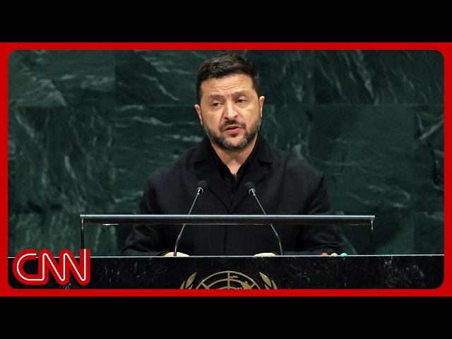 'Patient Zero' Putin, Russia-Ukraine war & Trump: Zelensky addresses UN