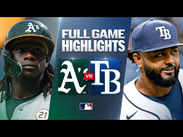 ATHLETICS vs. RAYS: Official Full Game Highlights (September 15) | 2026 MLB Season
