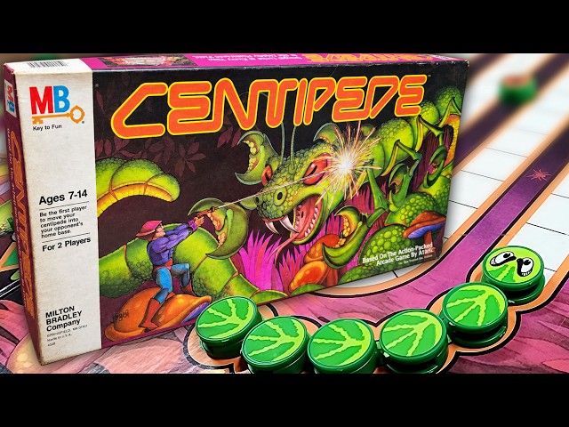 This 1983 CENTIPEDE Board Game Is Smarter Than It Looks