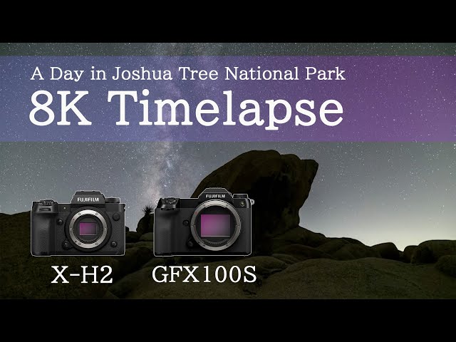 【8K Timelapse】A Day in Joshua Tree National Park（修正版）