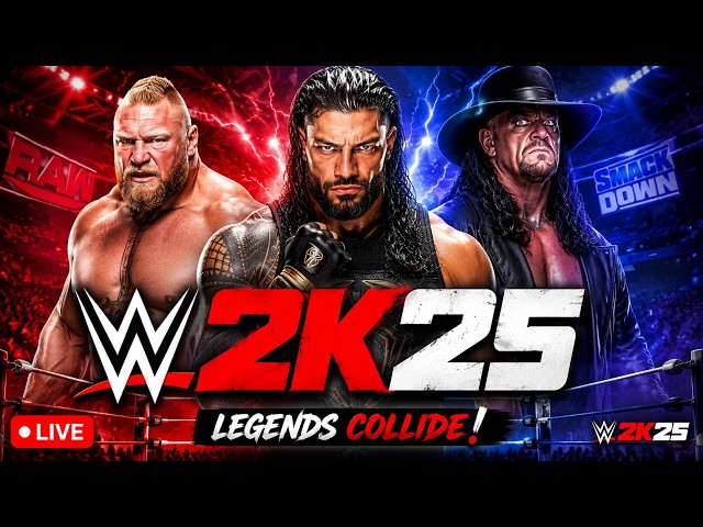 WWE 2K25 Gameplay Live  WWE Live Stream #wwe2k24 #wwe #wrestling #wwe2k25  #shorts #wweraw