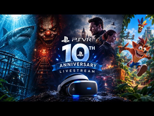 PSVR 10 YEAR CELEBRATION MEGASTREAM