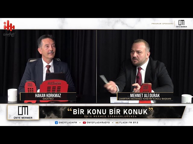BİR KONU BİR KONUK’TA BU HAFTA KONUK: MEHMET ALİ DURAK