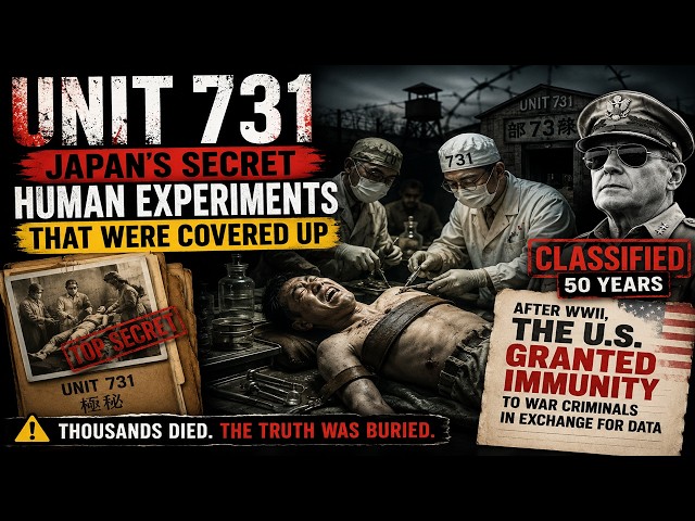 Unit 731: The War Crimes America Covered Up | Japan's Secret Human Experiments (Documentary)#Unit731