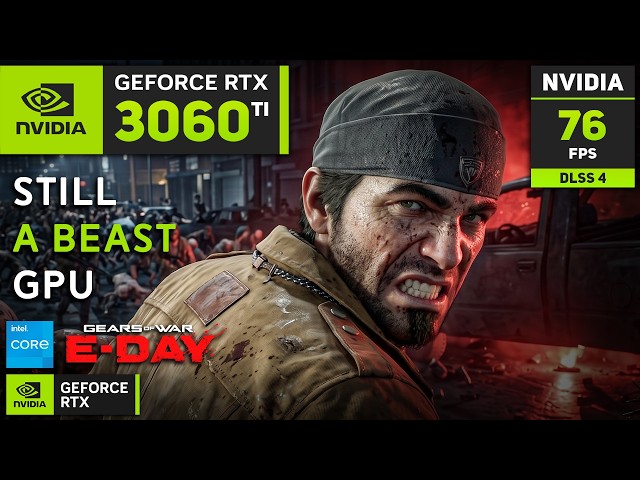 RTX 3060 Ti on Gears of War: E Day | 1080p, 1440p All Settings Tested DLSS 4