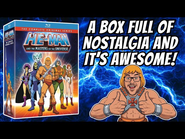 MASTERS OF THE UNIVERSE The Complete Original Series Blu-ray Unboxing & Review | THIS Has The POWER!