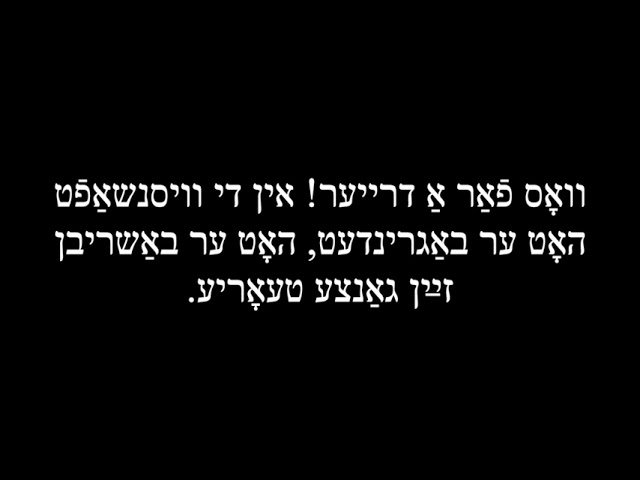 Einstein Weinstein אײַנשטיין ווײַנשטיין