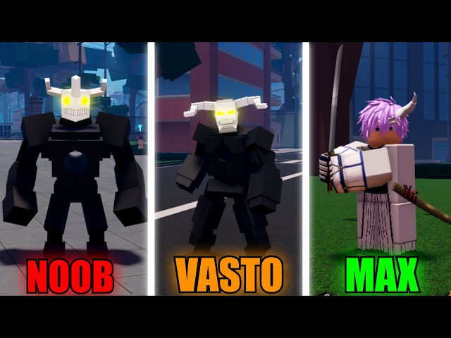 Going From Noob To HOLLOW To VASTO To ARRCANCAR In Hollow...(Roblox)