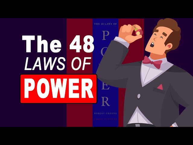 The 48 Laws of Power by Robert Greene | Animated Book Summary