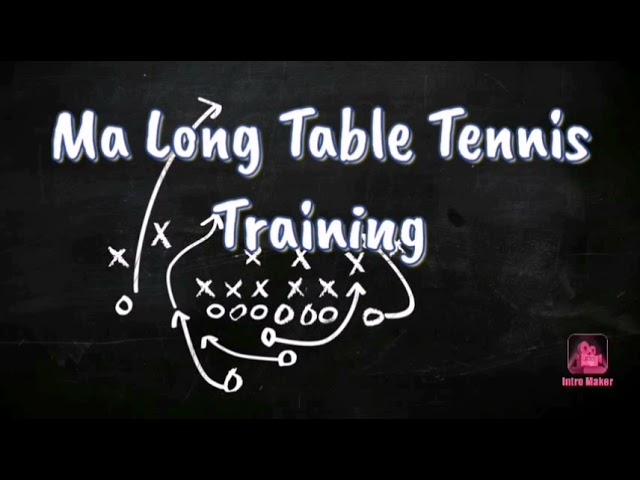 Ma Long Table Tennis Training
