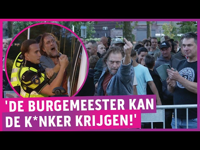 Total chaos in Tholen at protest against emergency shelter: ‘Sick of these people!’