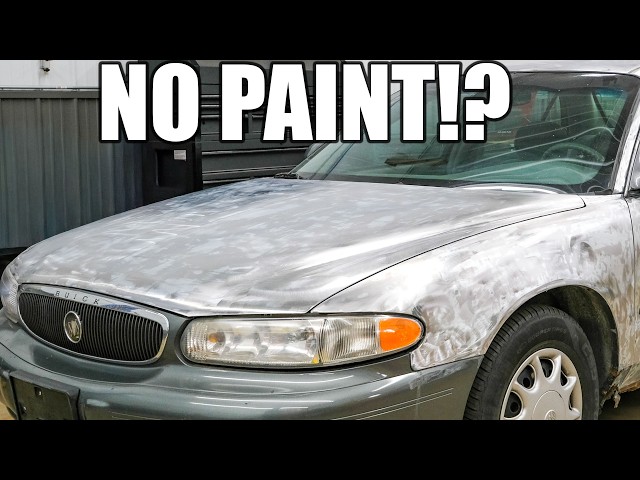 I Removed ALL the Paint From My Car Before Winter