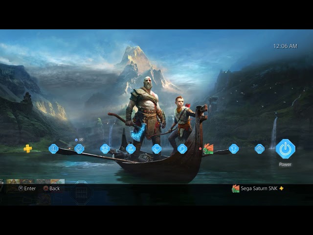 God of War Dynamic Theme Playstation 4