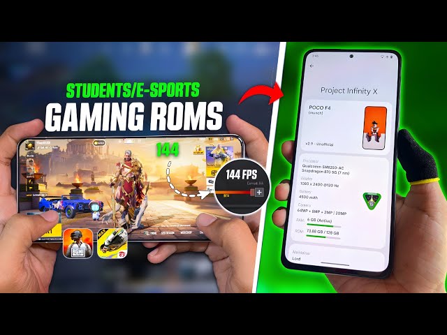 Get Flagship Features (120 FPS) in Mid Range Phone 💪 | Custom ROMs for Gamers & Students | PUBG/BGMI