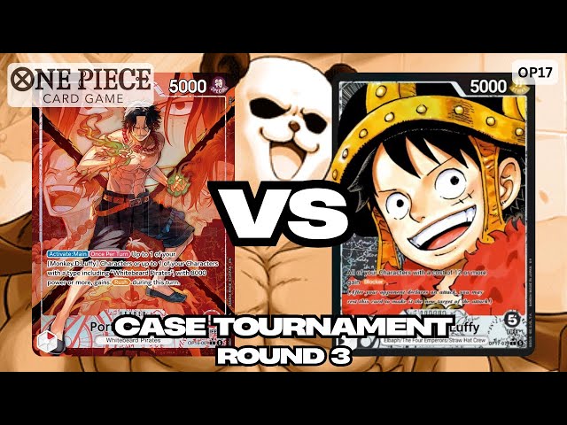 Red Ace VS Elbaph Luffy | OP17 Case Tournament Gameplay | Round 3