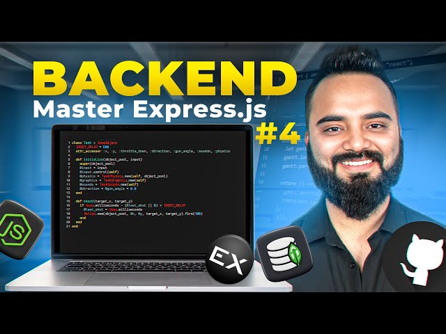 Master Express.js, Routing & Middleware | Backend Development Part 4