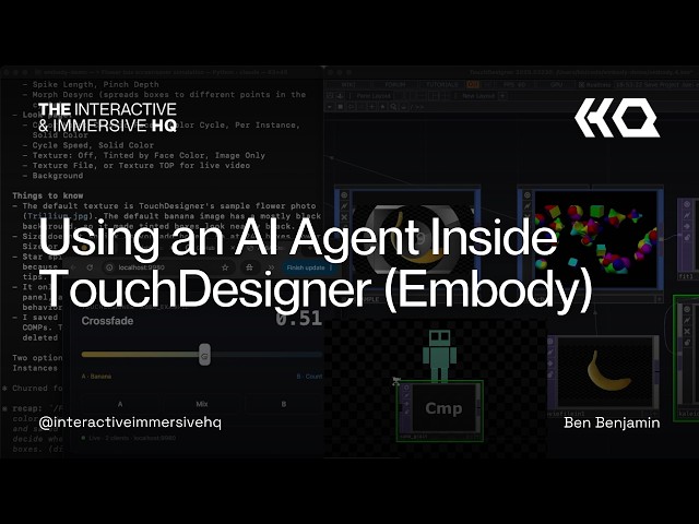Using an AI Agent Inside TouchDesigner (Embody Tutorial)
