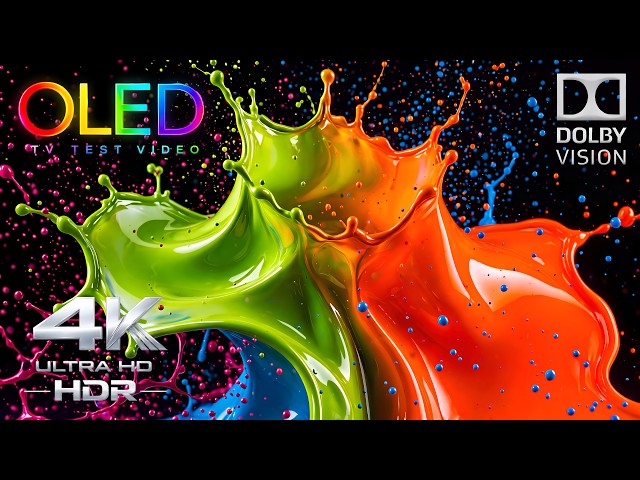 Your OLED Screen Is About to Come Alive | 4K HDR 60FPS Dolby Vision OLED Test (4K Video TV)