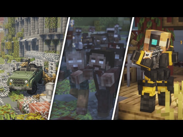 20+ Zombie Apocalypse Minecraft Mods 2026