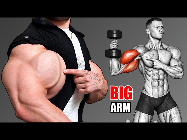 BEST Arm Workout With Dumbbells | Biceps & Triceps Workout
